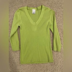 Old Navy Ribbed Quarter Sleeve Sweater